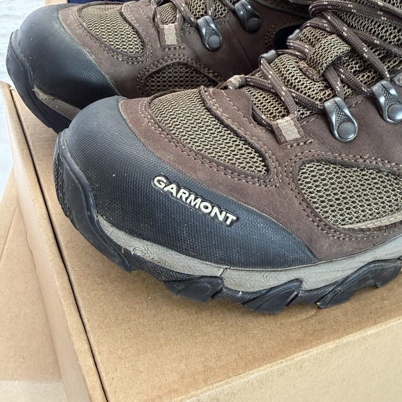 Garmont Zenith Mid GTX Hiking Boots Mens Size 8.5 Brown Gore-Tex GUC! main image 5
